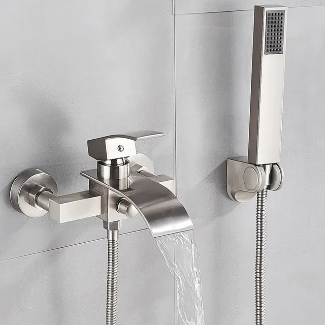Robinet de baignoire noir mat – vue 5