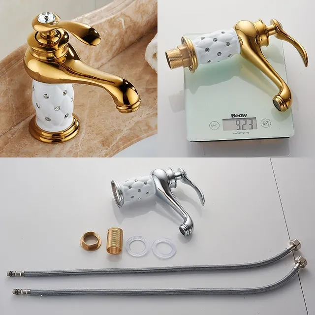 Robinet de salle de bains finition Bronze Antique – vue 5