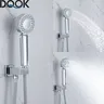 Pommeau de douche salle de bain 3 Modes ABS rond chromé… – vue 3
