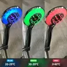 Pommeau de douche avec lumière LED