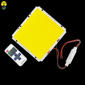 [SUMBULBS] ampoule de Source de lumière à puce COB LED ronde à intensité variable 100*95mm 108mm avec variateur panneau blanc froid chaud 6500K 3000K