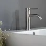 Robinet d'évier de salle de bains en or Rose brossé – vue 7