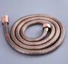 Tuyau douche flexible laiton brossé 150cm fileté… – vue 5