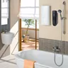 Distributeur savon liquide mural compact plastique ABS… – vue 4
