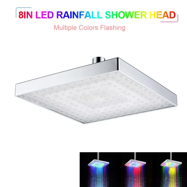 Pommeau de douche avec lumière Led – vue 2