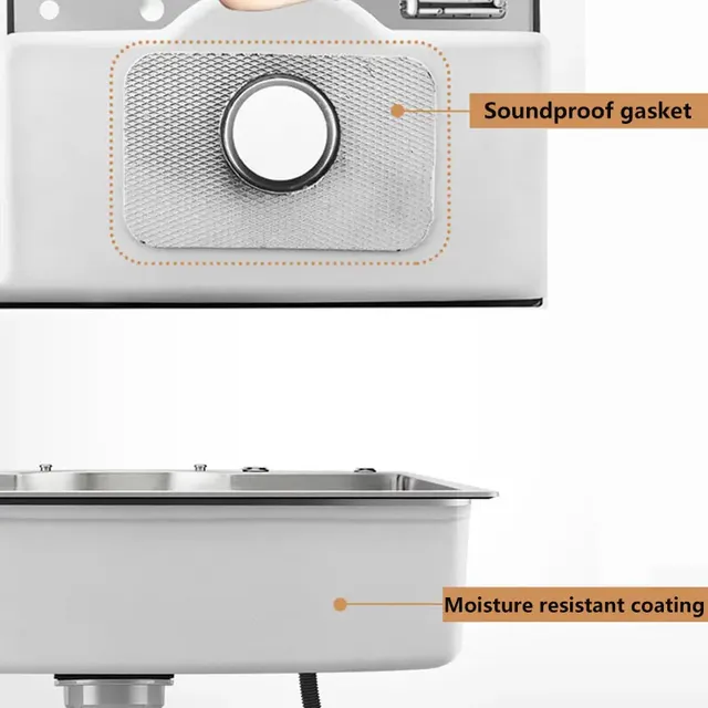 Evier Cuisine Acier Inoxydable Brossé Epais Encastrable… – vue 3