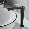 Robinet de lavabo gris rouge – vue 2