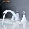 Robinet de salle de bains blanc – vue 2
