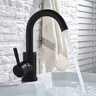 Shinesia robinet de lavabo de salle de bains série noir… – vue 5