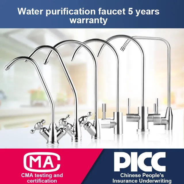 Robinet d'eau de cuisine en acier inoxydable 304 – vue 2