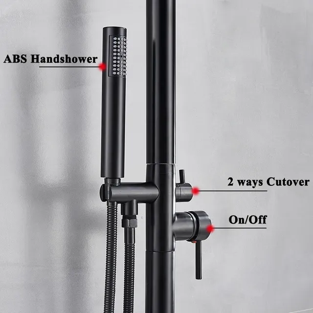 Douche à effet pluie extérieure – vue 4