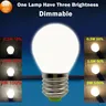 Lampe LED blanche colorée à trois niveaux – vue 1