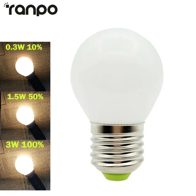 Lampe LED blanche colorée à trois niveaux – vue 2