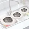 Crépine d'évier de cuisine en acier inoxydable – vue 2