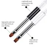 Pinceau ongulaire rétractable ovale plat gel UV… – vue 5