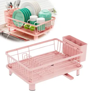 Support de rangement d'assiettes de cuisine avec égouttoir pour…