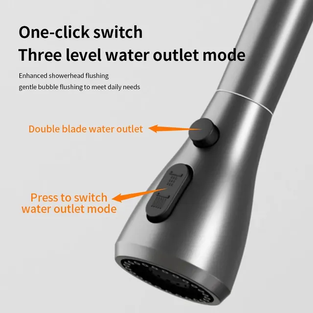 Buse de pulvérisation de robinet extractible de cuisine – vue 4
