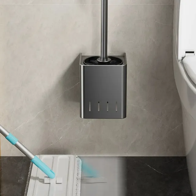 Salle de bain Porte-brosse de toilette Outils de…