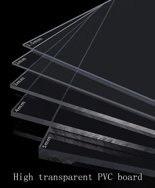 Panneau PVC Transparent Rigide Brillant Epaisseur 2mm… – vue 3