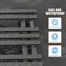 Radiateur sèche serviettes électrique mural noir mat… – vue 5