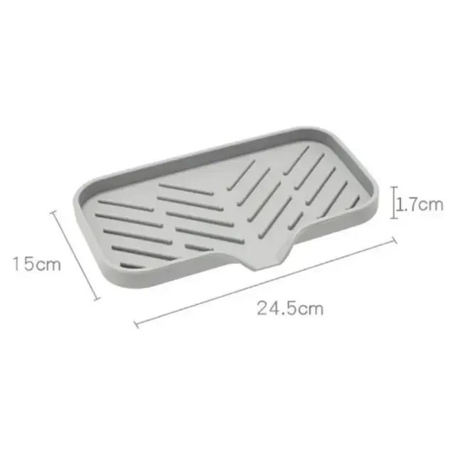 Plateau d'évier en Silicone avec vidange – vue 3