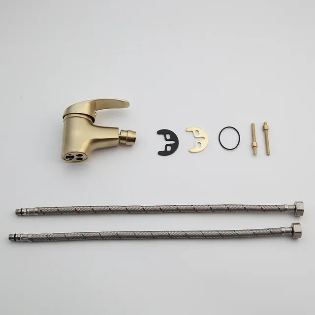 KEMAIDI brosse or salle de bains Bidet robinet monotrou… – vue 6