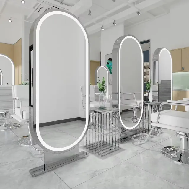 Miroir lumineux LED spécial pour Salon de coiffure – vue 5