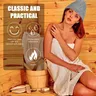 FLYY-24Pcs chapeau de Sauna chapeau de bain en feutre… – vue 5