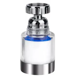Filtre aérateur robinet cuisine compact chromé plastique transparent…