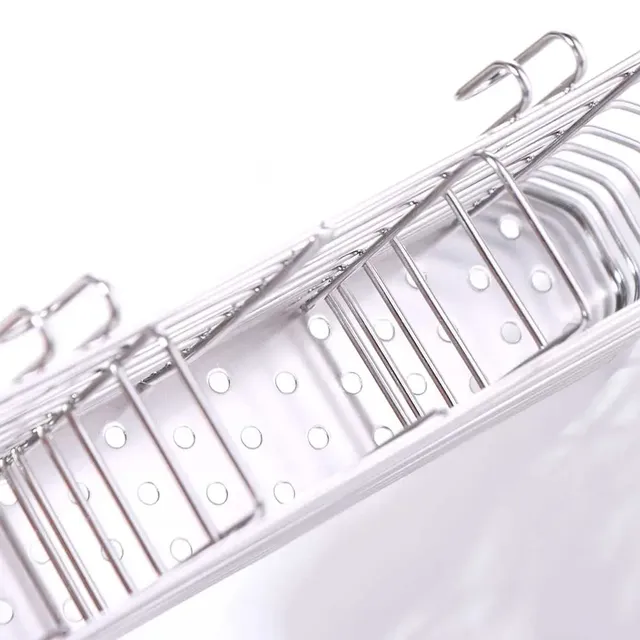Étagère de rangement de cuisine en acier inoxydable – vue 5