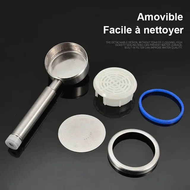 Pommeau de douche à haute pression en acier inoxydable 304 – vue 5