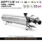 SEPYUE – purificateur d&rsquo;eau domestique/Commercial pour toute la maison, système PVDF UF 0.01μm, grand débit 1000L-10000L/H, élément filtrant minéral SUS304