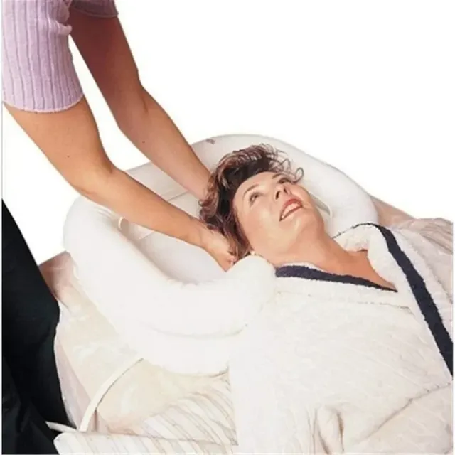 Bassin de shampoing portable gonflable – vue 3
