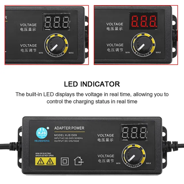 Adaptateur de commutation d'alimentation 3-36V 60W – vue 4