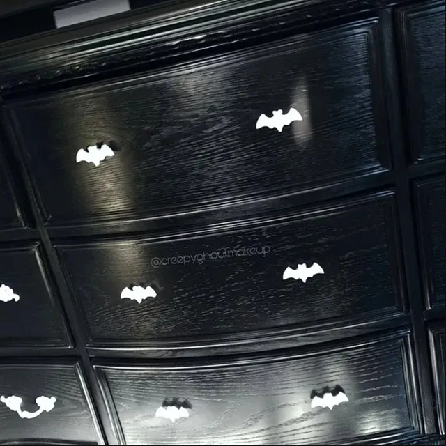 1 pièces chauve-souris armoire bouton acier tiroir main… – vue 2