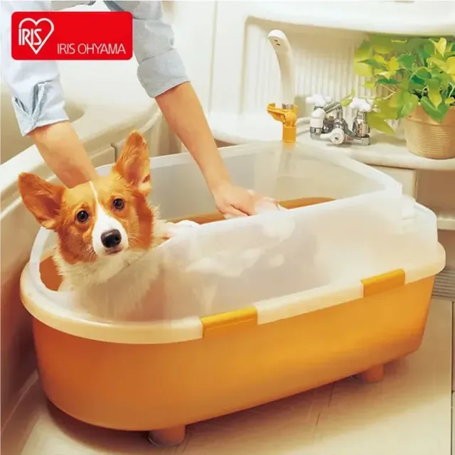 Baignoire portable animaux plastique durable ovale… – vue 3