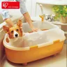 Baignoire portable animaux plastique durable ovale… – vue 3