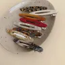 Pince cheveux ovale feuille saule alliage acétate… – vue 3