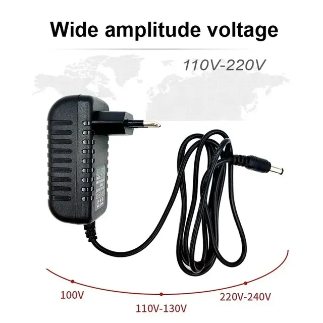 Adaptateur secteur AC 100-240V entrée sortie cc chargeur… – vue 3