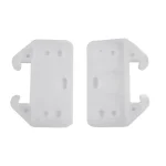 Rail de remplacement en plastique avec vis, usage polyvalent, blanc, neuf, longue durée, MELSlides