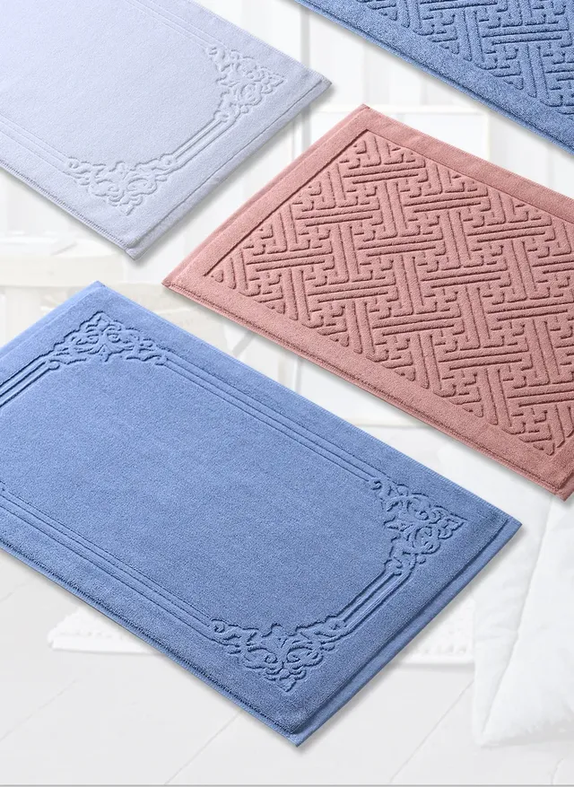 Tapis de salle de bain en coton – vue 2