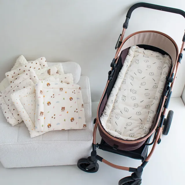 Coussin siège poussette matelas doux matelassé bords…