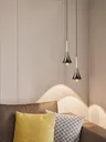 Pendentif LED lumières miroir lampe réglable…