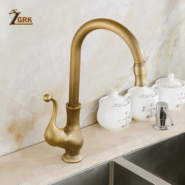 ZGRK-Robinet de cuisine monté sur le pont – vue 4