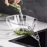 Panier égouttoir passoire bol transparent rigide… – vue 2