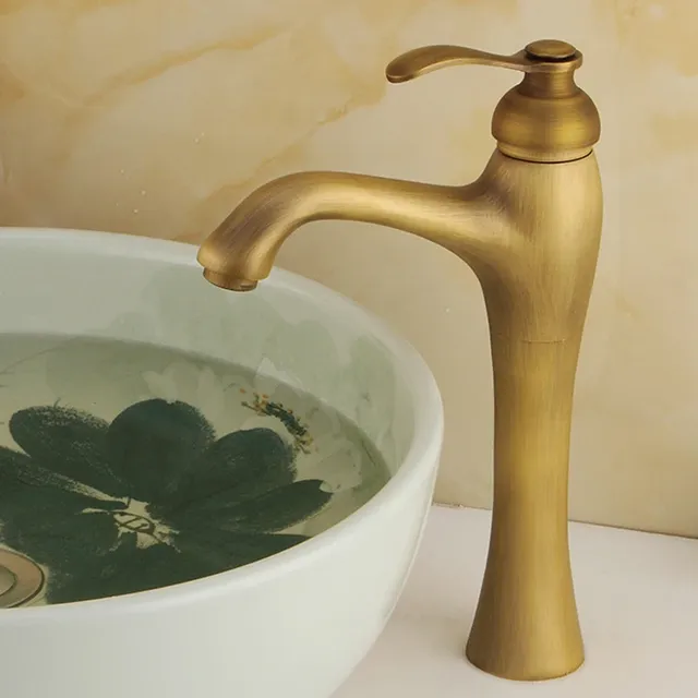 Robinet de lavabo de salle de bains monotrou en laiton… – vue 5