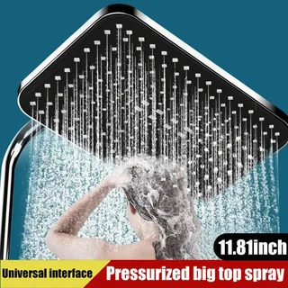 Pommeau de douche haute pression 14 pouces haut débit 360 ° Pommeau de…