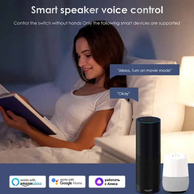 Commutateur intelligent WiFi Tuya 16A – vue 3