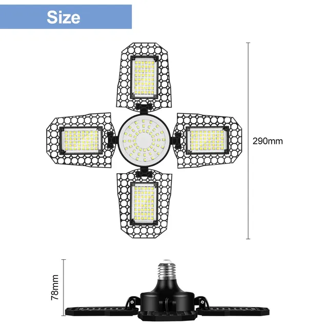 Ampoule LED pliable et déformable E26 – vue 6