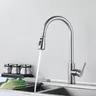 Robinets de cuisine en acier inoxydable 304